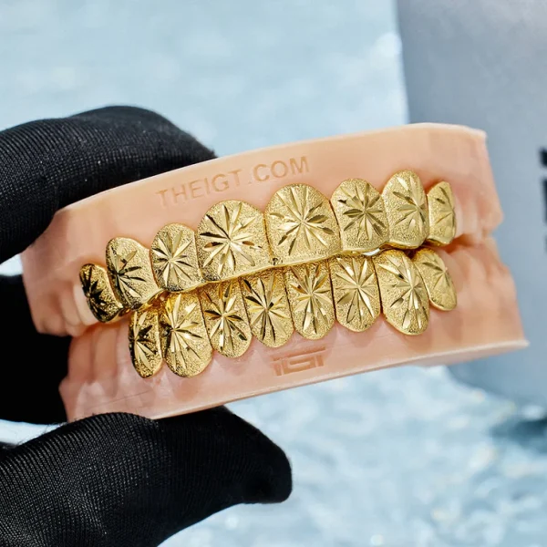SOLID STARBURST CUT GRILLZ - Image 3