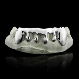 Solid Sterling Silver Drip Grillz